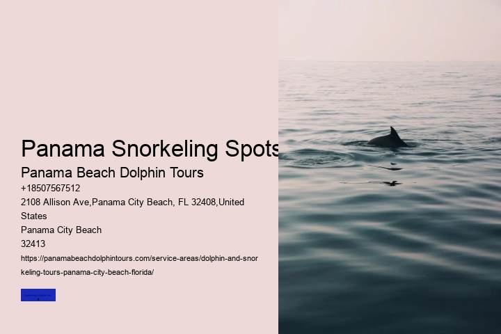 Panama Snorkeling Spots